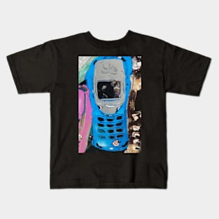 Recycled Mobile Phone cases - BLUE & PIG Kids T-Shirt